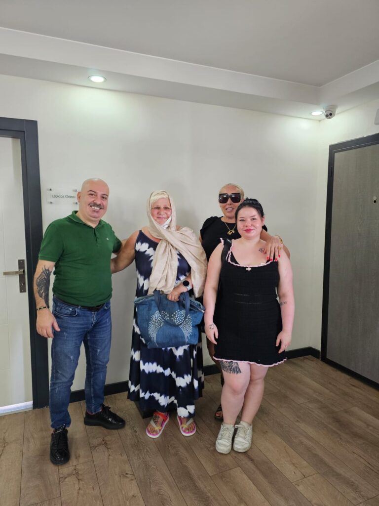 Antalya yüz germe hastamız